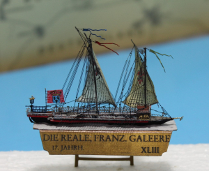 Die Reale Franz. Galeere 17. Jahrh. (1 p.) Heinrich H XLIII - no shipping - only collection in shop!